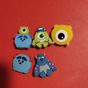 Blue and Green Stuffed Animals charms